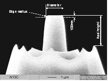  Plateau tip close up