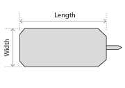 AFM Support Chip, Top View