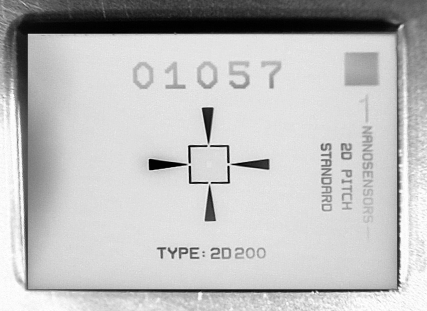 2D200 AFM calibration standard