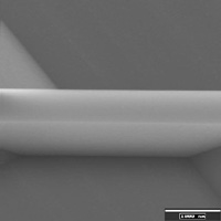 SEM image of IVPS AFM probe tip characterizer 2