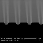 SEM image of TGF AFM calibration standard