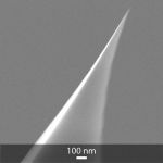 Side View SEM image of Opus uncoated AFM tip