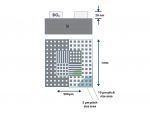 Schematic of HS-20MG AFM calibration standard