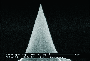 Diamond coated PointProbe tip