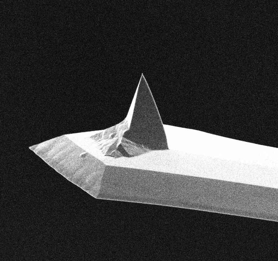 AFM tip of MikroMasch soft tapping and lift mode AFM probe