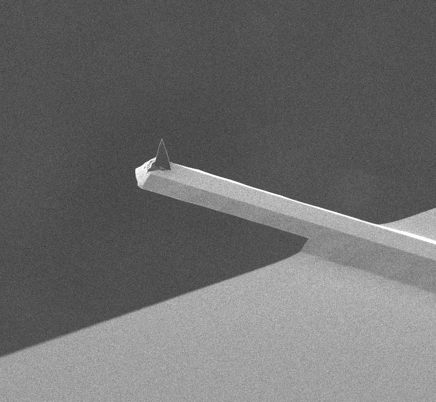 AFM cantilever of MikroMasch tapping mode AFM probe