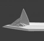 AFM tip of MikroMasch AFM probe with 3 different soft tapping mode AFM cantilevers