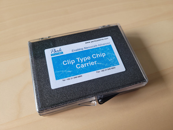 Fig.1 Clip Type Chip Carrier Box