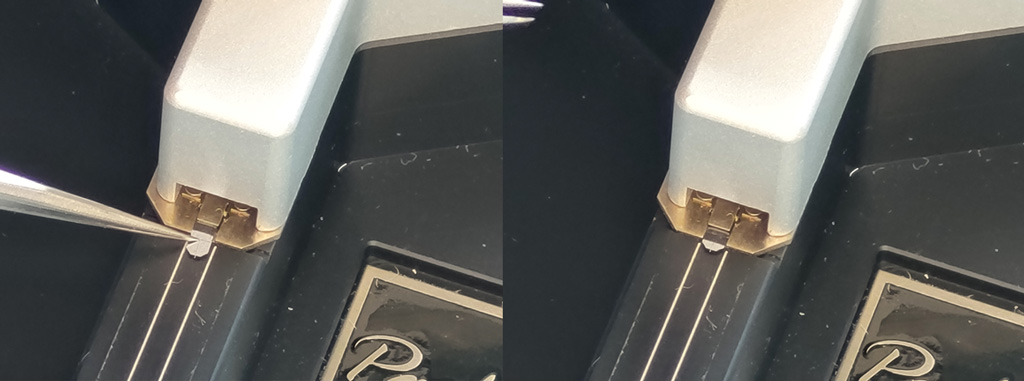 Step 6 - How to use the Park Systems Clip Type Chip Carrier for unmounted probes.